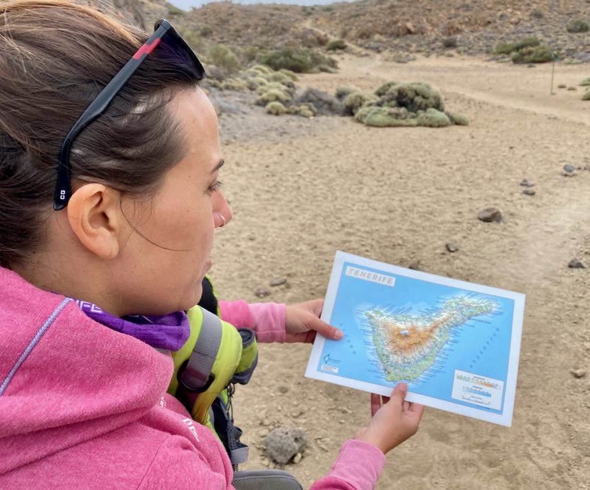 Spanje Tenerife kaart