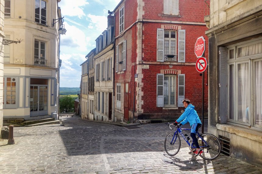 Benjaminse Route naar Parijs: In het vieux centre van Laon
