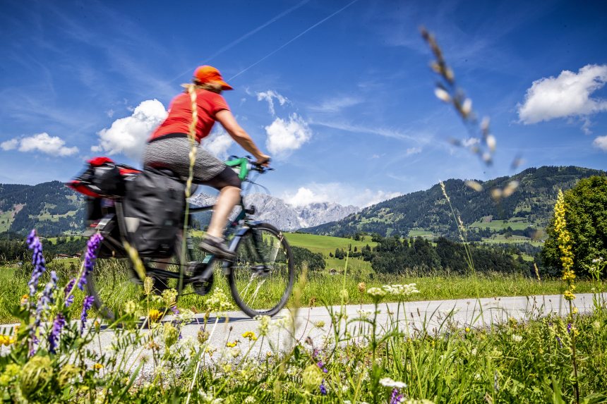 Tauern-Radweg: fluitend fietsen met bergzicht
