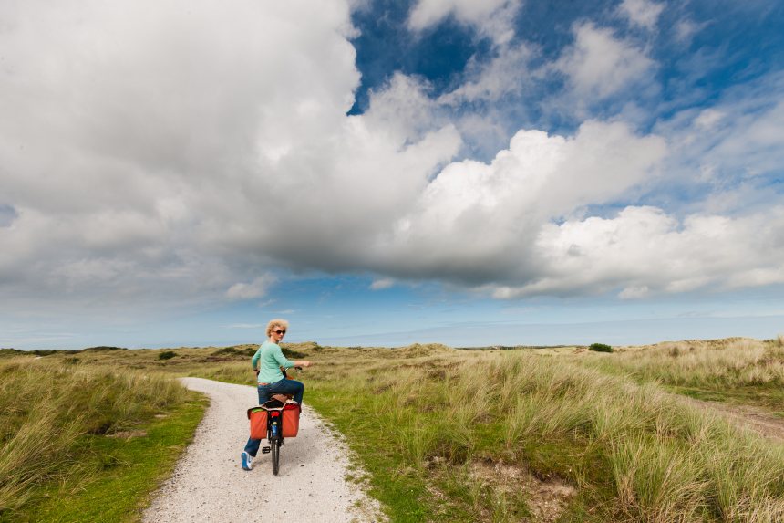 Wadhoppen op de fiets