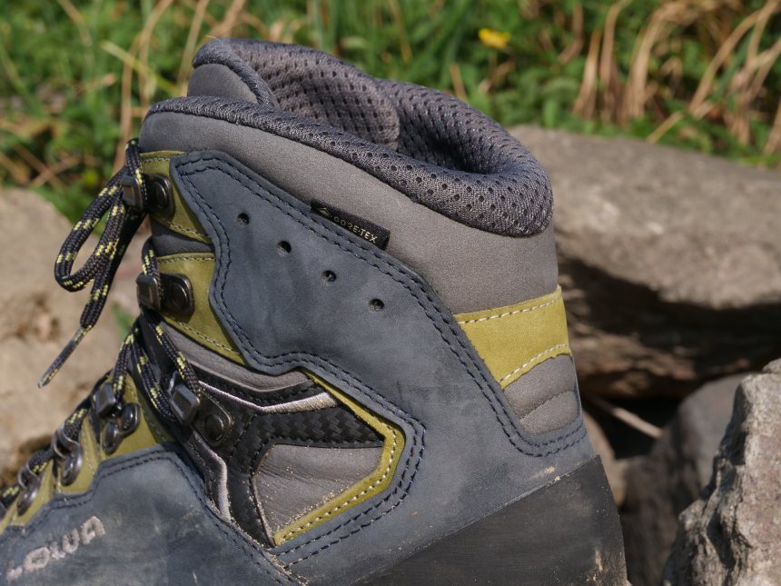 Test bergwandelschoenen 2022 Lowa Camino Evo GTX Geen lus