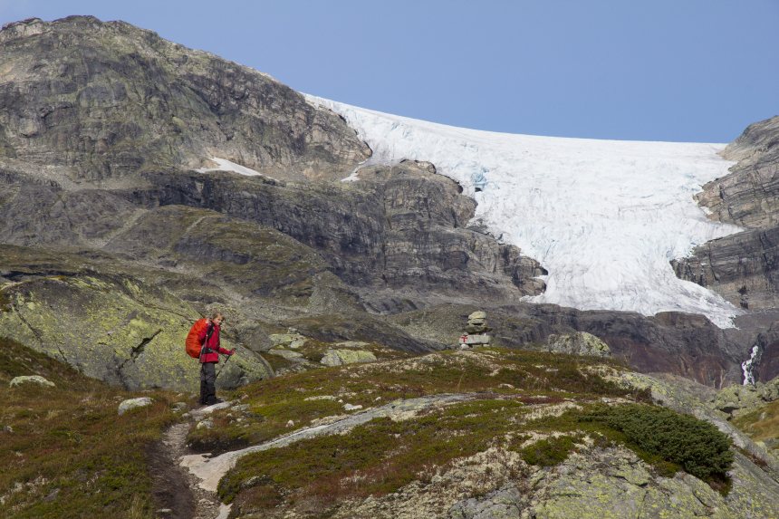 Hardangervidda Noorwegen wandelen