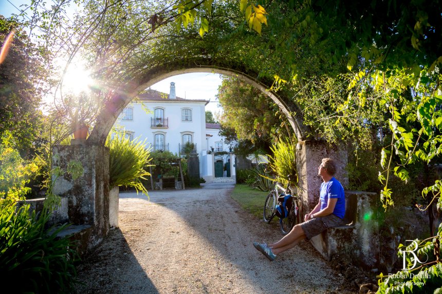 Portugal, fietsen in Coimbra