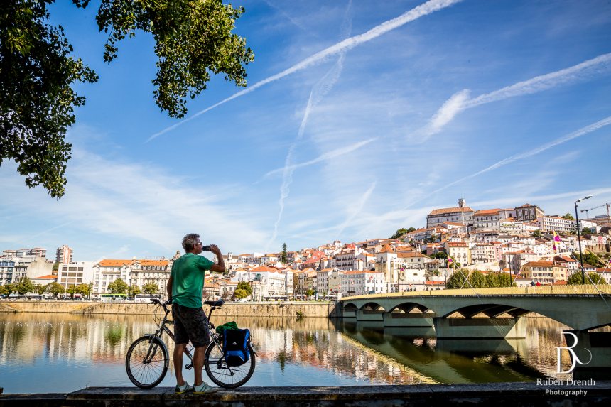 Portugal, fietsen rond Coimbra