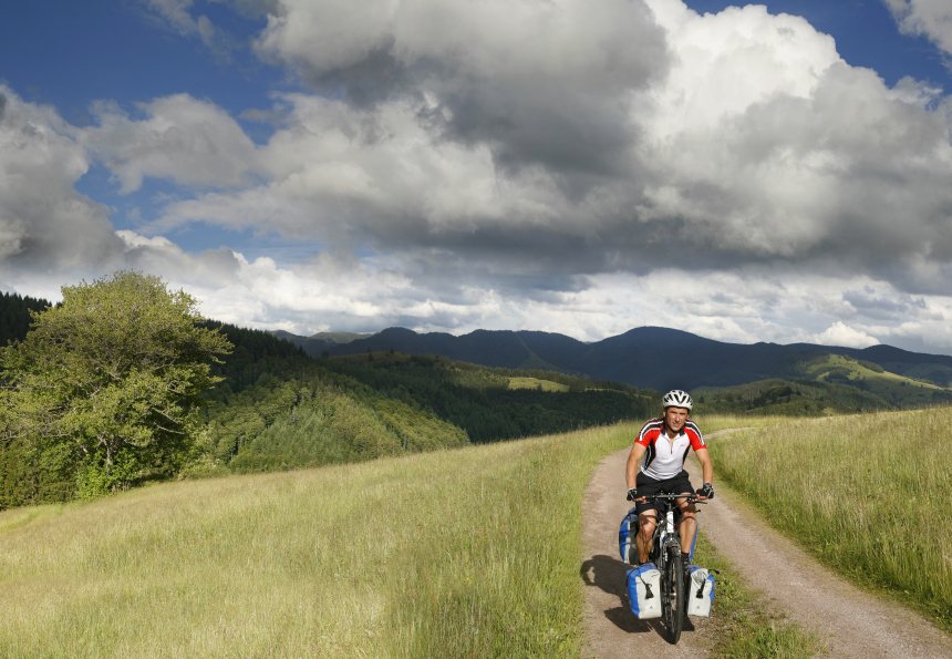 Fietshelm in Zwarte Woud