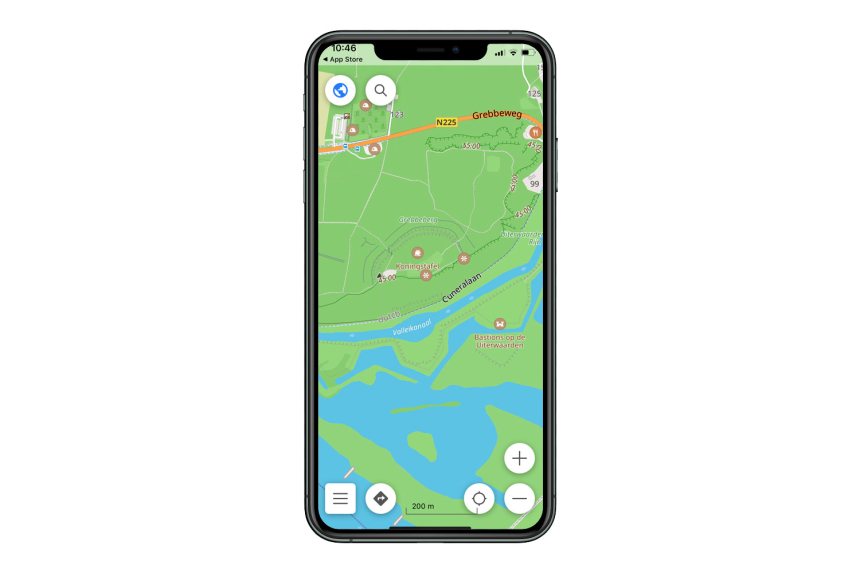Apps voor de smartphone OsmAnd