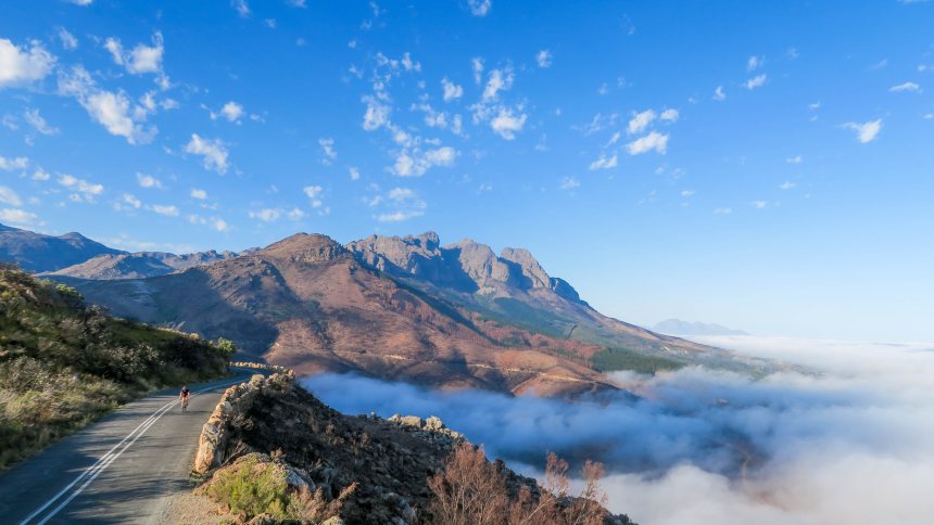 Fietsen buiten Europa Afrika Bainskloof