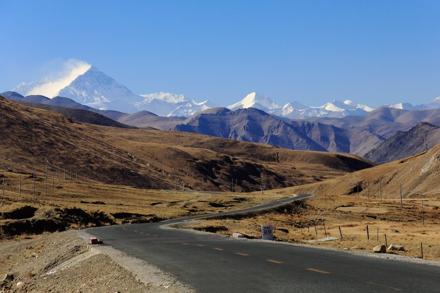Fietsen buiten Europa Tibet/Nepal Friendship Highway