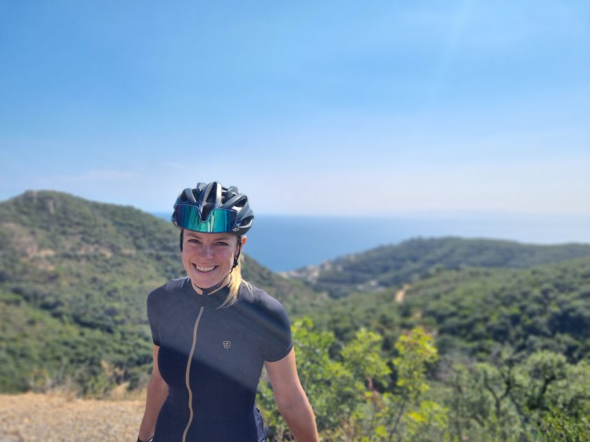 Fietsen in Girona Cecile Mestrini