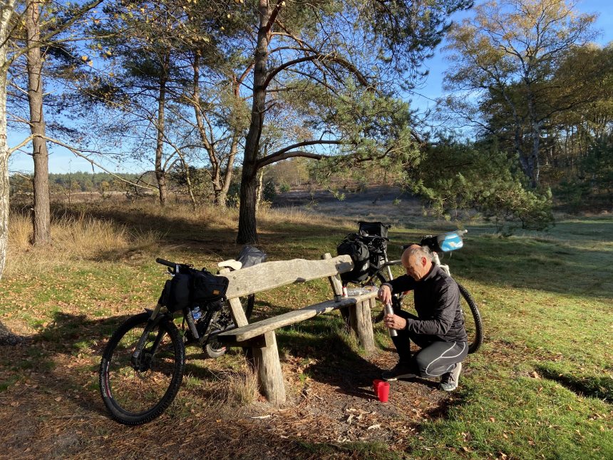 bikepacken veluwe