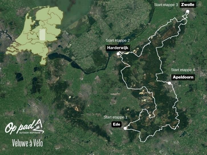Route veluwe a velo Op Pad