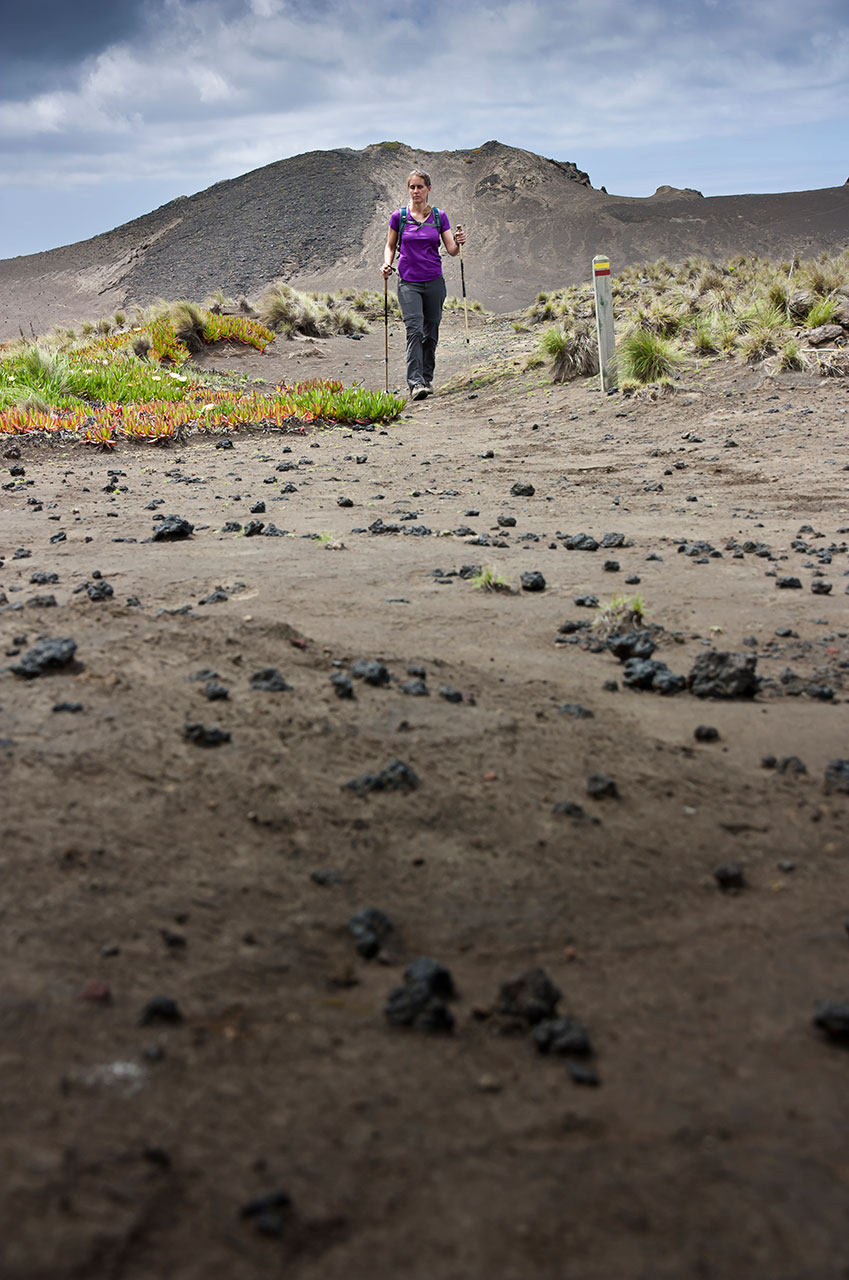 Het jongste vulkanische gebied van de Azoren, op Faial.