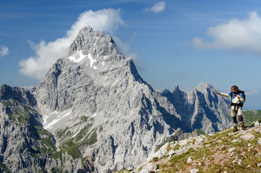 De Watzmann in de Berchtesgadener Alpen. Foto: Erik Van de Perre.