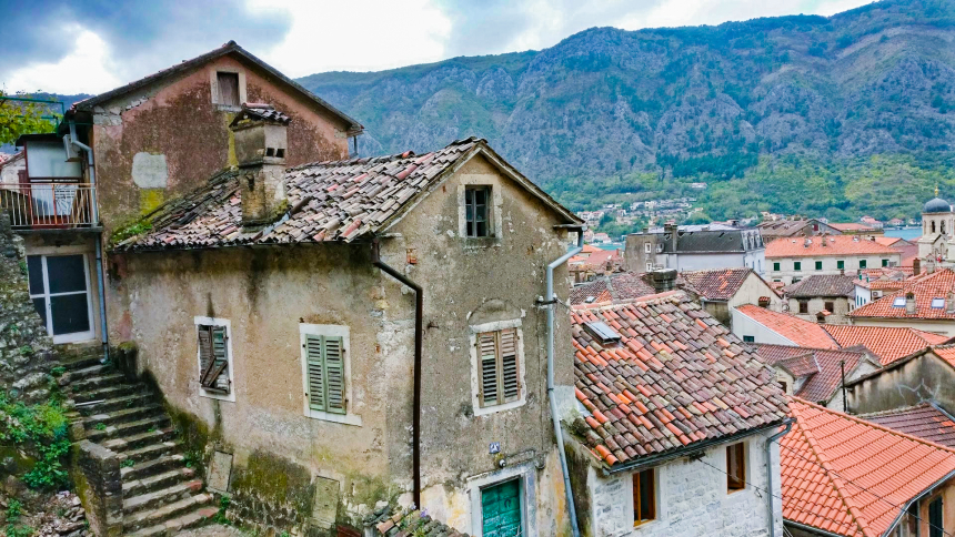 De daken van Kotor