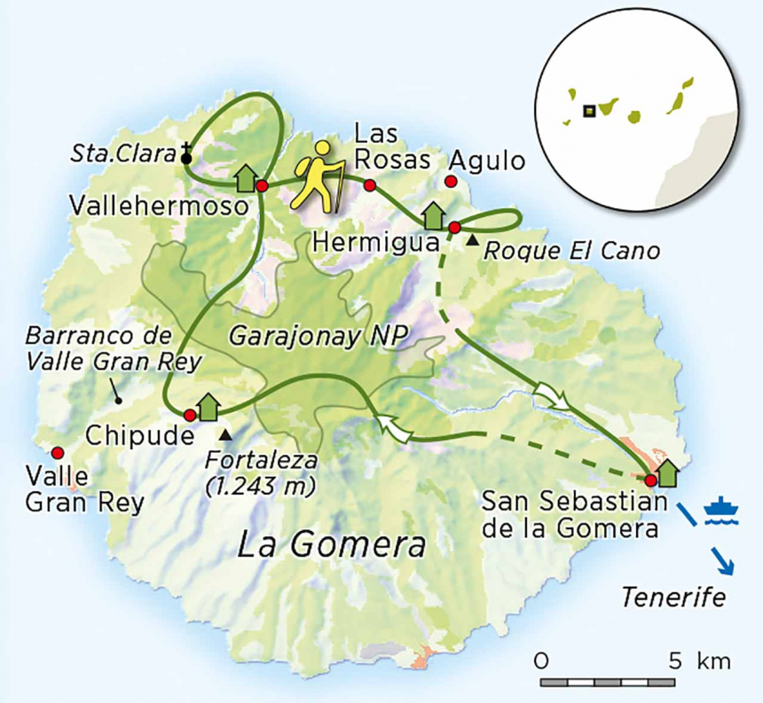 La_Gomera-kaart