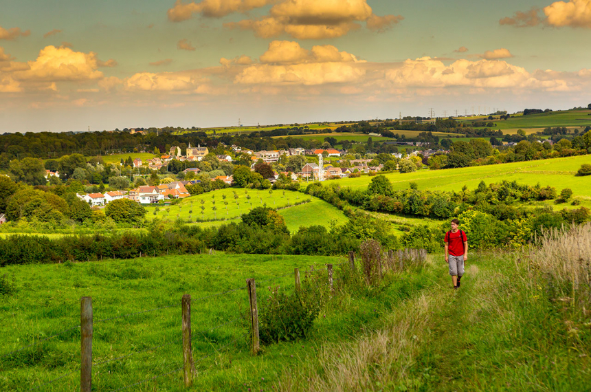 Pelgrimspad-wandelen-Zuid-Limburg-1-600x397.jpg We verlaten het dal van de Geul en zijn op weg naar het Gerendal.