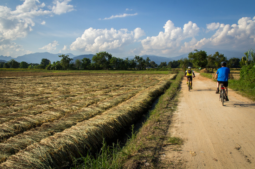 Fietsen Noord-Thailand