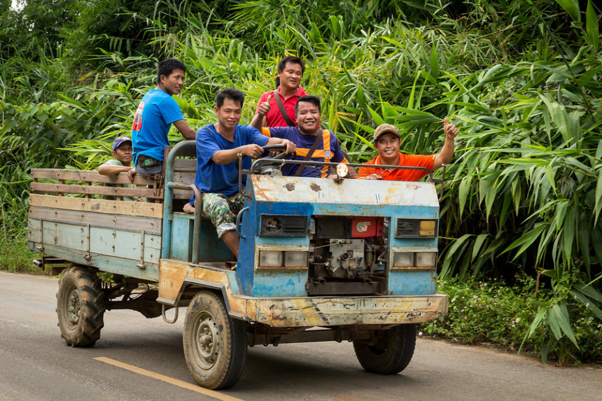 Fietsen Noord-Thailand