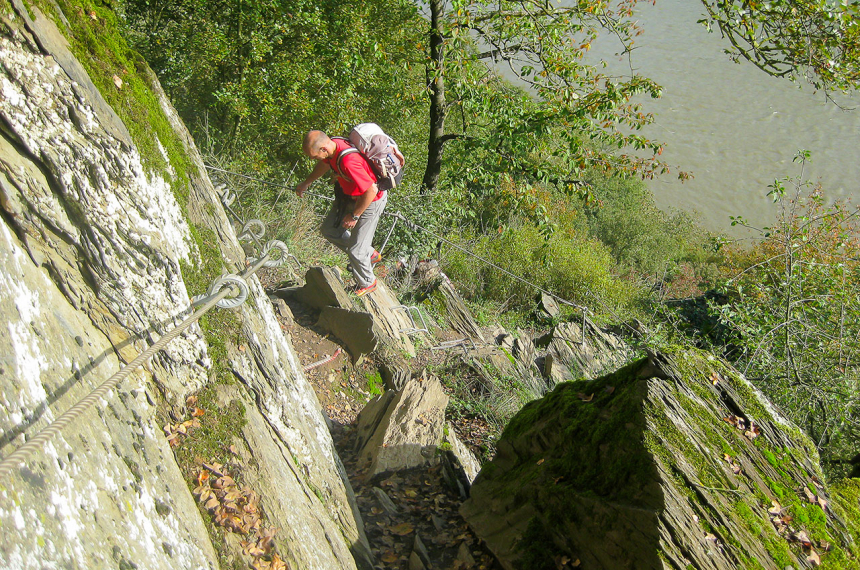 Onderweg op de Oelsbergsteig.