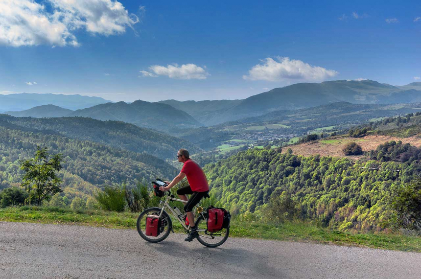 Fietsen naar de col d'Ares