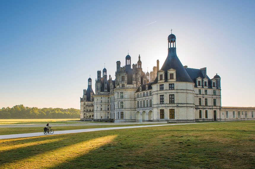 fietsen-langs-de-loire-5-600x398.jpg Château de Chambord. Foto: D. Darrault - CRT Centre-Val de Loire.