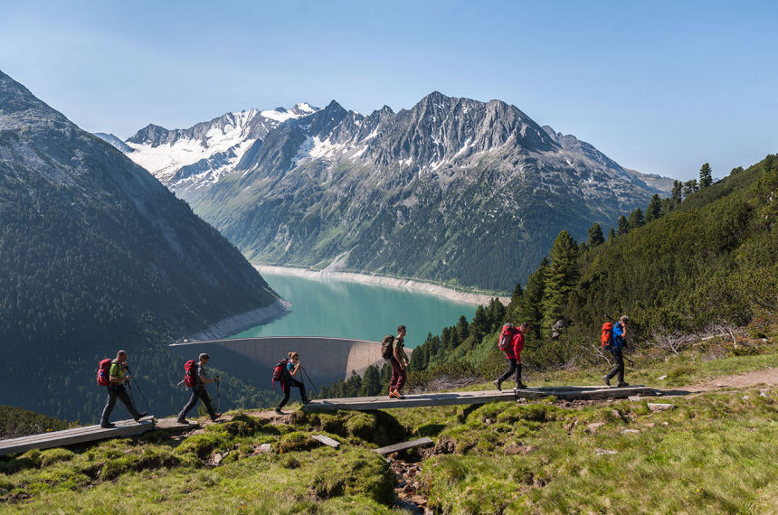 De Peter Habeler Runde in het Zillertal. Foto: Erik Van de Perre.