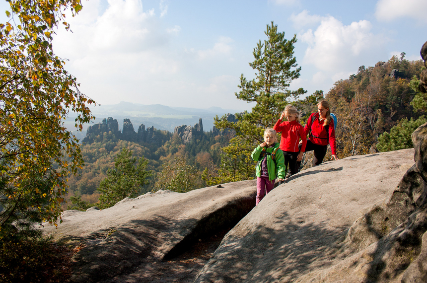 Binnen het nationale park vind je 1200 kilometer aan bewegwijzerde wandelpaden. Foto: Sjiva Janssen.
