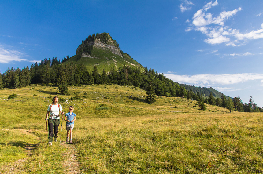 De Genneralm, een grazige hoogvlakte vol mooie wandelroutes en almhutten. 