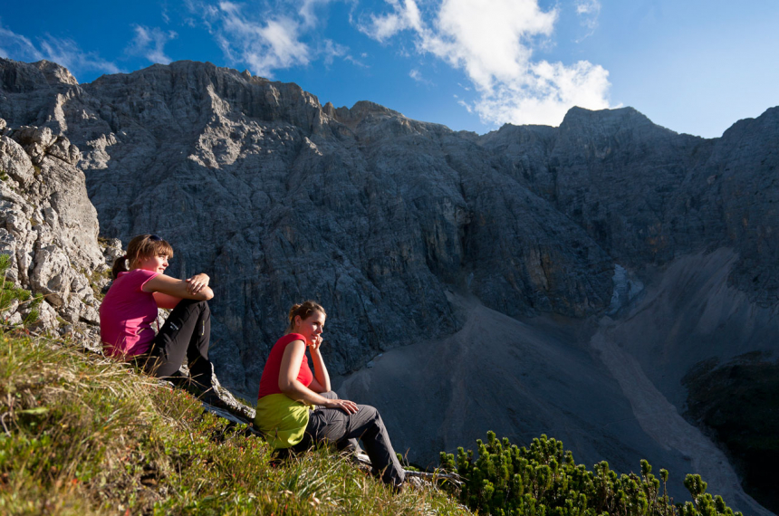In de Karwendel. Foto: Andries de la Lande Cremer.