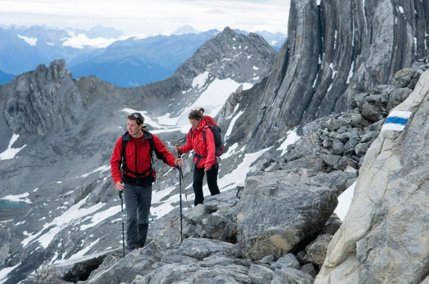 Alpiene bergwandelroute in het Rätikon. Foto: Frits Meyst.