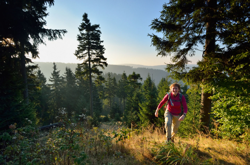 Het Thüringer Wald wordt het Groene Hart van Duitsland genoemd. Niet voor niets!